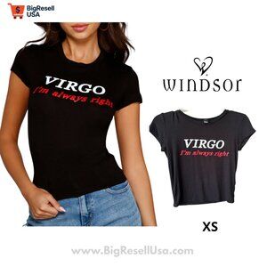 WINDSOR | Virgo I'm Always Right Graphic Tee